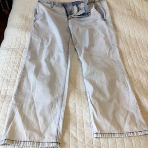 Vera Wang light wash ankle pants